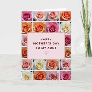 Blumen Muttertag Tante Karte