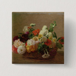 Blumen-noch Leben Button