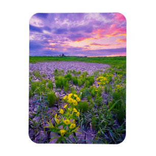 Blumen North Dakota Red River Valley Magnet