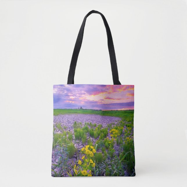 Blumen | North Dakota Red River Valley Tasche (Vorderseite)