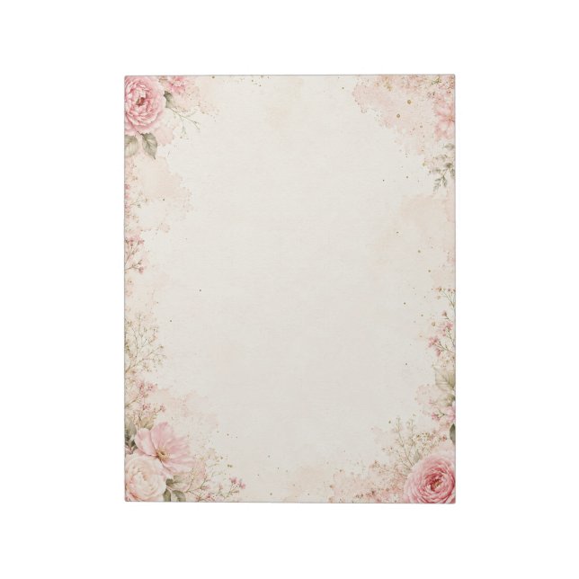 Blumen Notizblock (Rotiert)