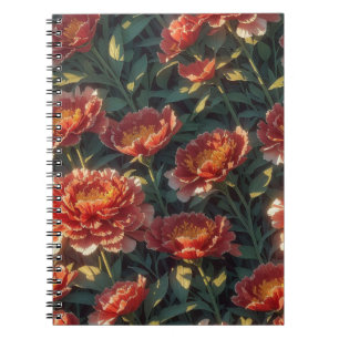 Blumen Notizbuch Notizblock