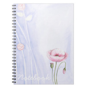 Blumen Notizbuch Notizblock