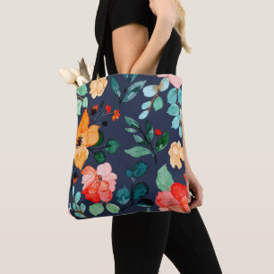 Blumen-Oberflächenmuster - Mode Dekorativer Frühli Tasche