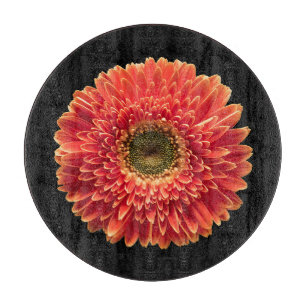 Blumen Orange Gerbera Daisy Schneidebrett