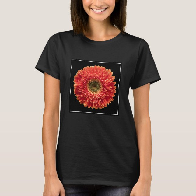 Blumen | Orange Gerbera Daisy T-Shirt (Vorderseite)