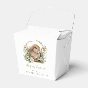 Blumen-Osterhasen-Geschenkboxen Geschenkschachtel