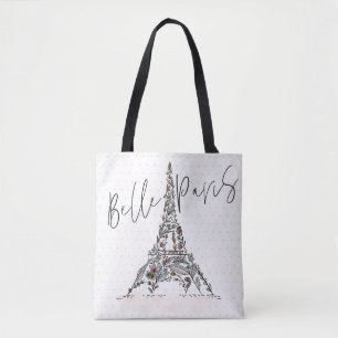 BLUMEN-Paris Eiffel Schönheits-Paris Blumenturm Tasche