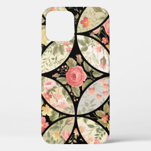 Blumen-Patchwork-Vintage-Nahtloses Muster Case-Mate iPhone Hülle