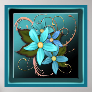 Blumen Poster