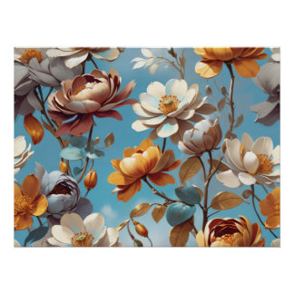 Blumen Poster