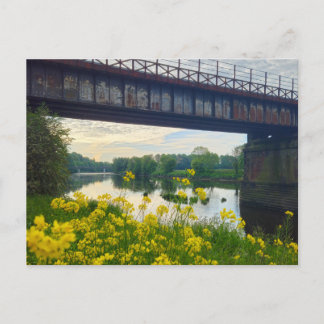 Blumen postkarte