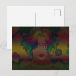 Blumen Postkarte