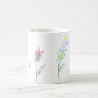 Blumen-Power Kaffeetasse