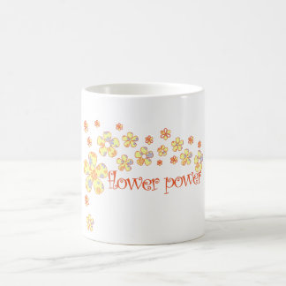 Blumen-Power Kaffeetasse