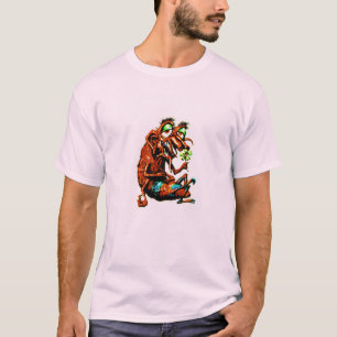 Blumen-Power-Monster-T-Shirt T-Shirt