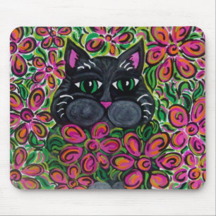 Blumen-Power Mousepad