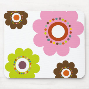 Blumen-Power Mousepad