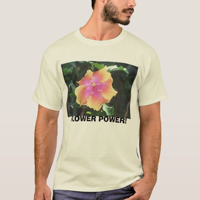 BLUMEN-POWER! T-Shirt (Vorderseite)