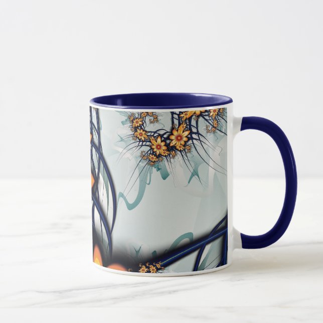 Blumen-Power Tasse (Rechts)