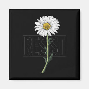 Blumen Protest Widerstand Politische Gestaltung Fü Magnet
