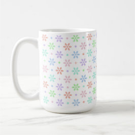 Blumen, Punkte & Funken Kaffeetasse