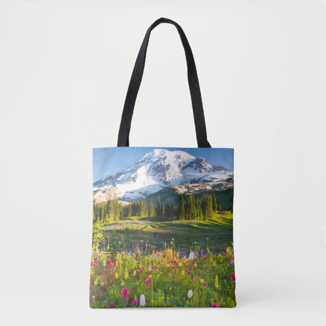 Blumen | Rainier-Wildblumen Tasche (Vorderseite)