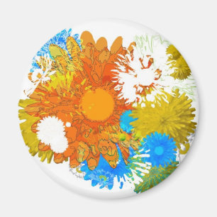 Blumen reichlich magnet