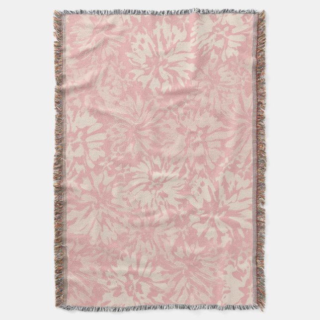 Blumen-Retro-Muster im Boho-Stil. Decke (Vorderseite Vertikal)