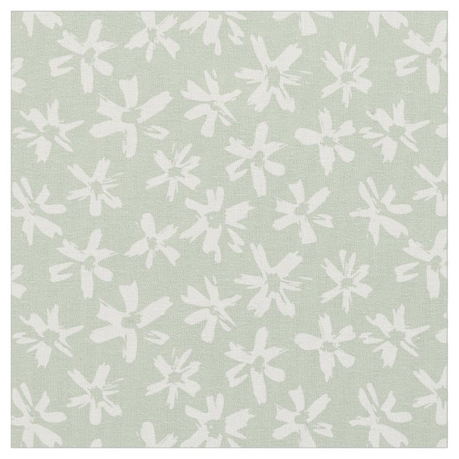 Blumen-Retro-Muster im Boho-Stil. Stoff (Nahaufnahme)
