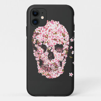 Blumen-Schädel Iphone 5/5S Fall Case-Mate iPhone Hülle