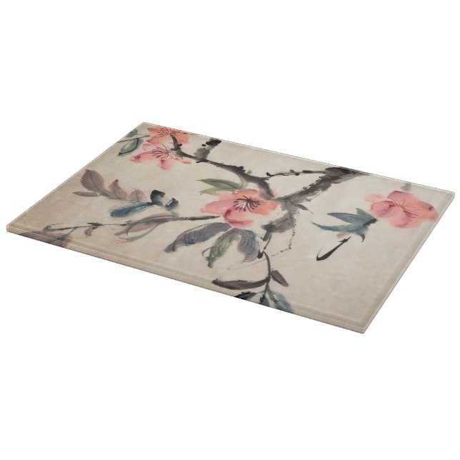Blumen Schneidebrett (Ecke)