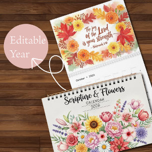 Blumen-Schrift-Kalender  Kalender