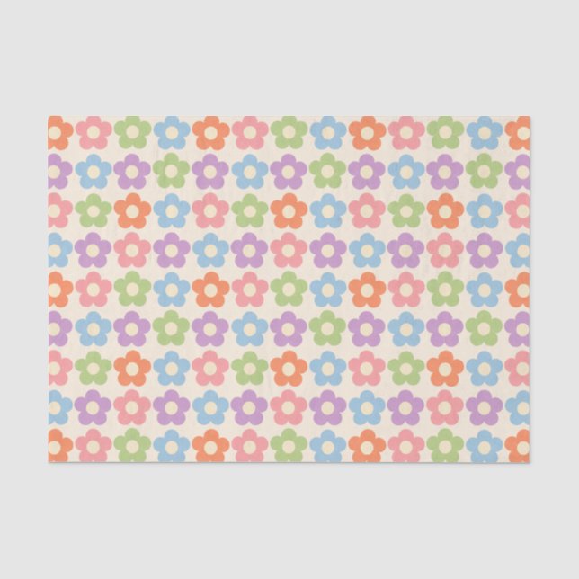 Blumen Seidenpapier (Vorderseite)