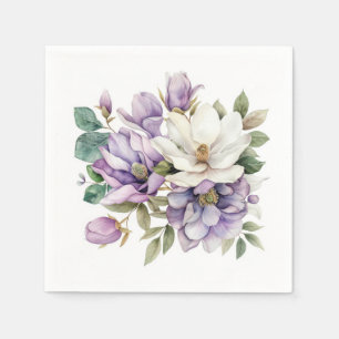 Blumen Serviette
