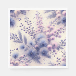 Blumen Serviette