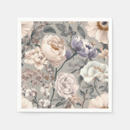 Blumen-Servietten Serviette