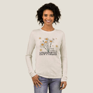 Blumen sind Glück Retro Margerite Tri-Blend Shirt