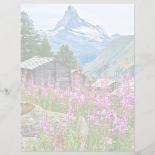 Blumen Sommermatterhorn Schweiz