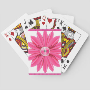 Blumen Spielkarten-Deck Spielkarten