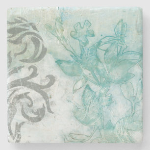 Blumen-Spray II Steinuntersetzer