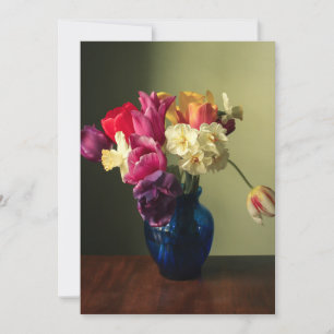 Blumen Spring Blume Bouquet Dankeskarte