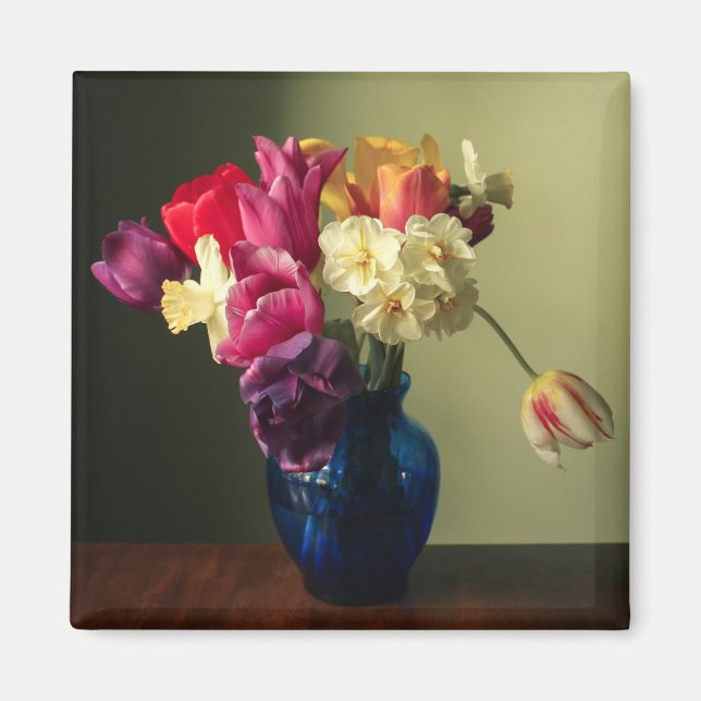 Blumen | Spring Blume Bouquet Magnet (Vorne)