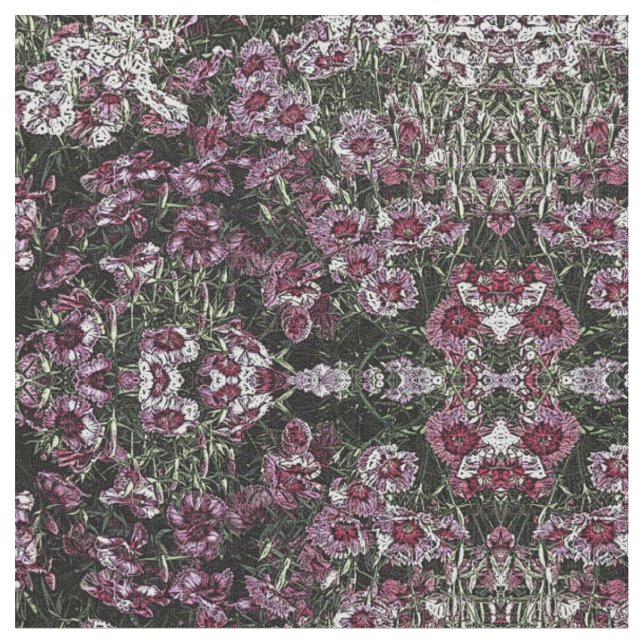 BLUMEN STOFF (Nahaufnahme)