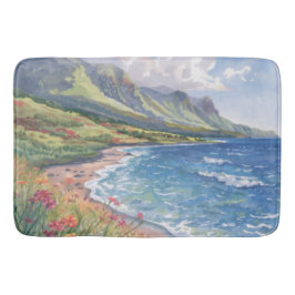 Blumen Strand Hawaii Badematte