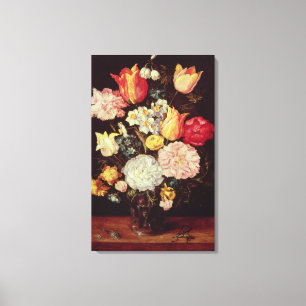 Blumen-Stück Leinwanddruck