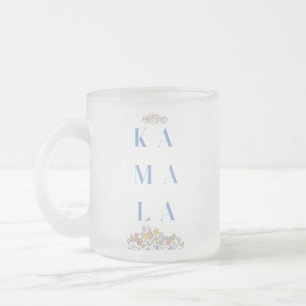 Blumen. Subtil. Kamala Harris Mattglastasse