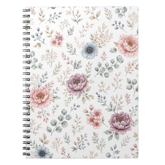 BLUMEN-TAGEBUCH NOTIZBLOCK (Vorderseite)