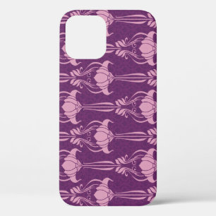Blumen Tapete Rosa Violett Design Case-Mate iPhone Hülle