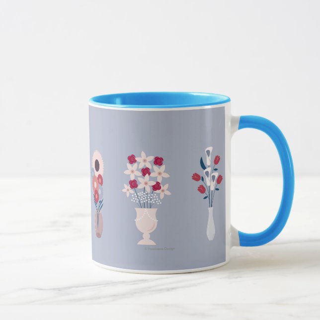 Blumen Tasse (Rechts)